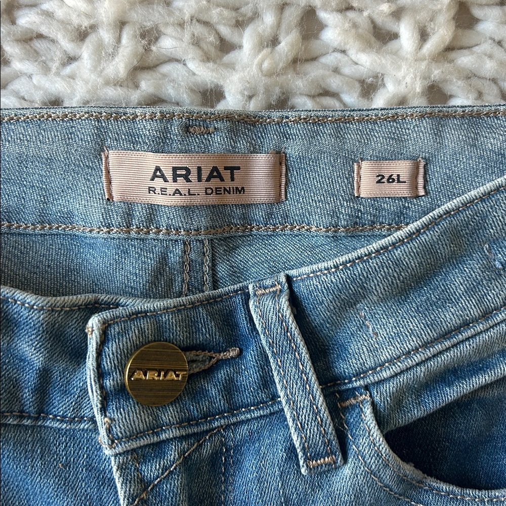 Ariat Women's Light Blue Boot Cut Jeans - Picture 3 of 3